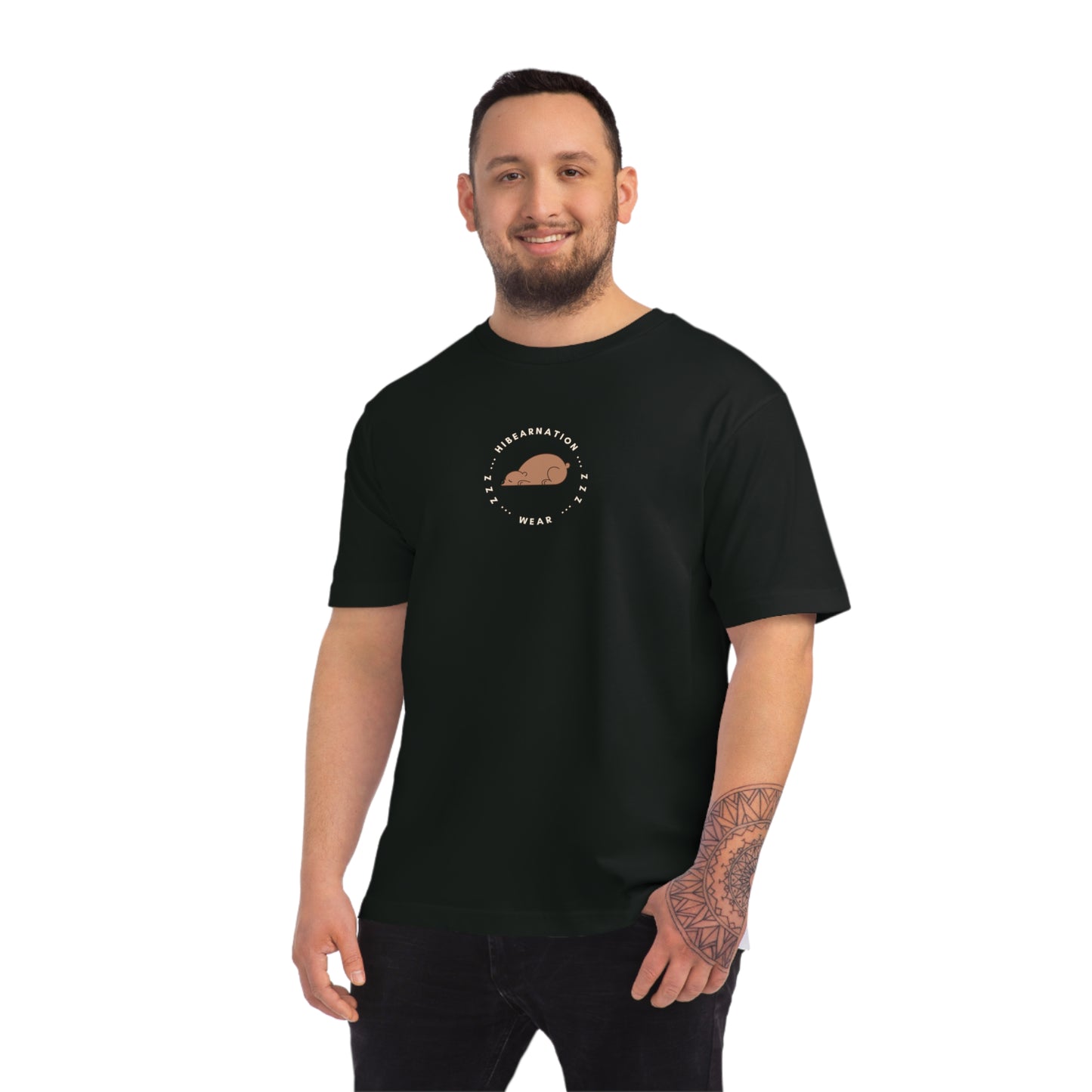 Cozy Unisex Fuser T-shirt with Artistic Design - Perfect for Relaxation and Casual Outings