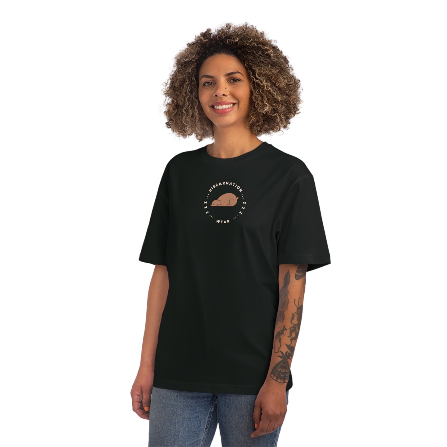 Cozy Unisex Fuser T-shirt with Artistic Design - Perfect for Relaxation and Casual Outings
