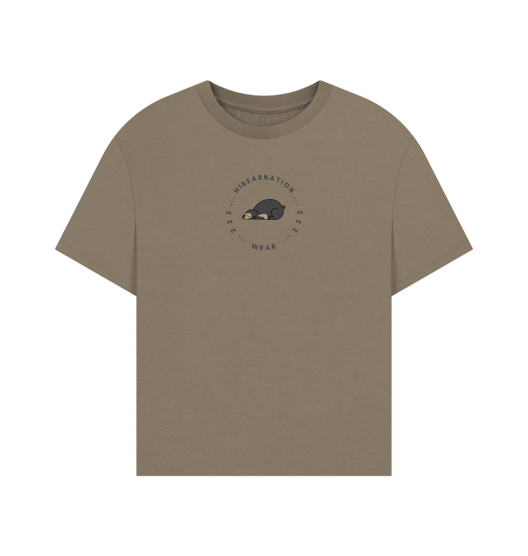 Willow Sun Bear Oversized Dark Font