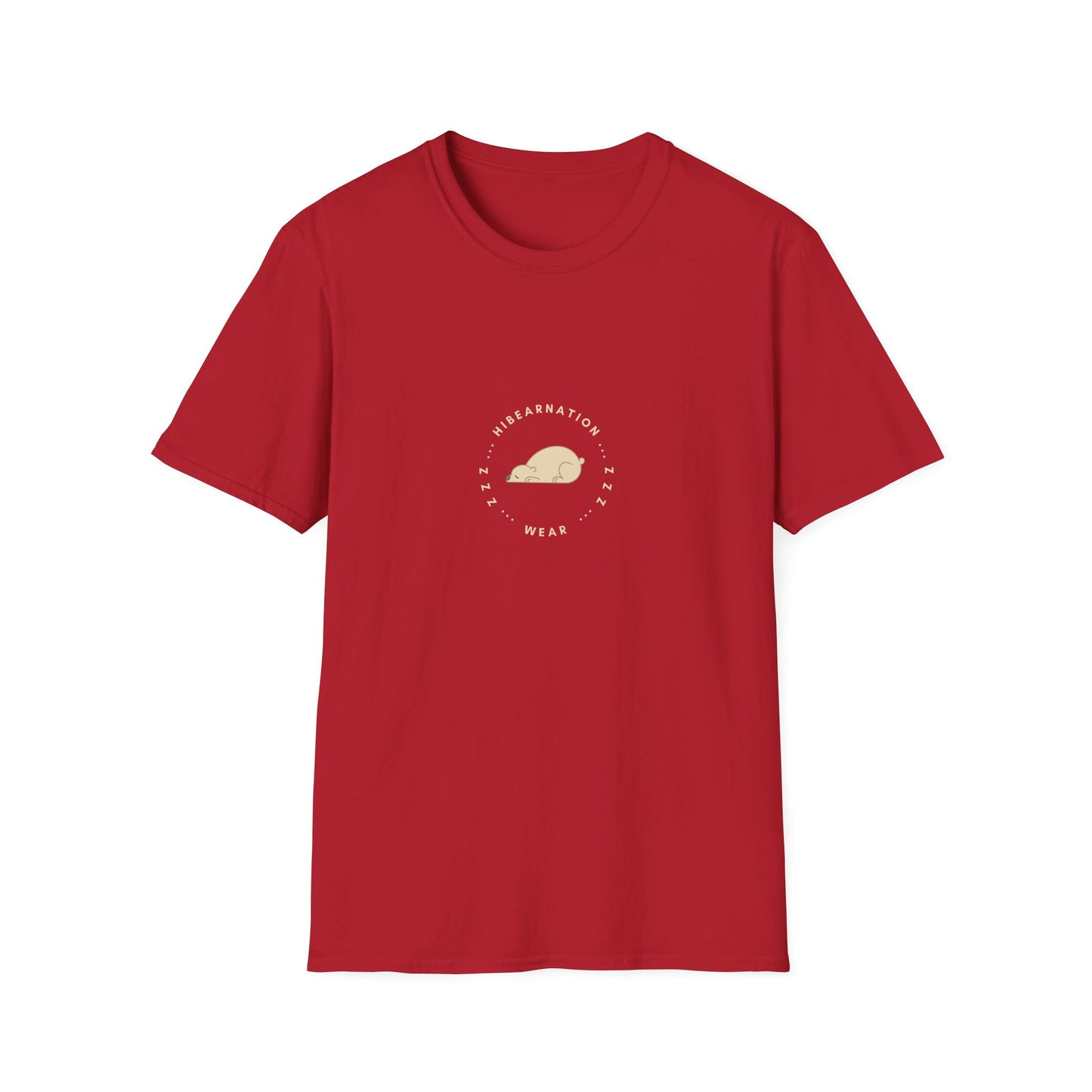 Classic Kermode Bear Centre Logo – Softstyle T-Shirt