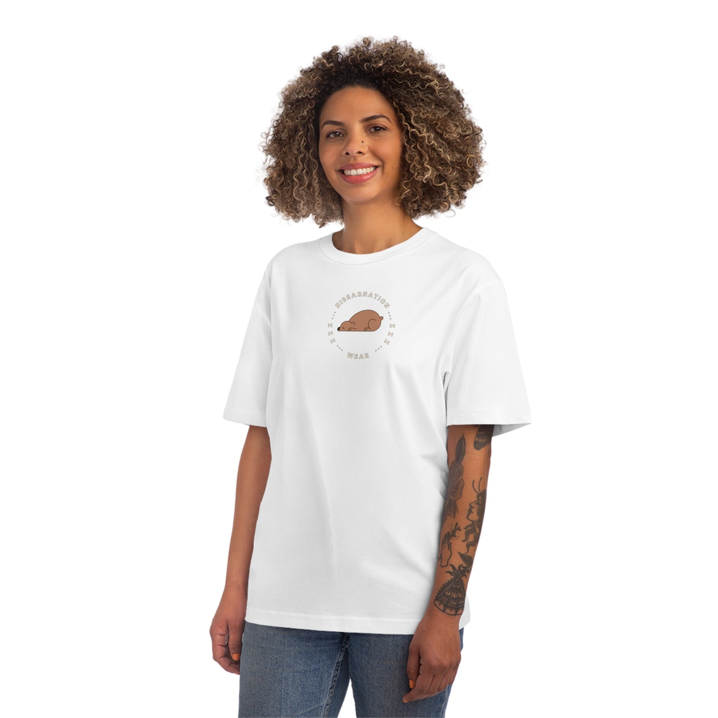Cozy Unisex Fuser T-shirt with Artistic Design - Perfect for Relaxation and Casual Outings
