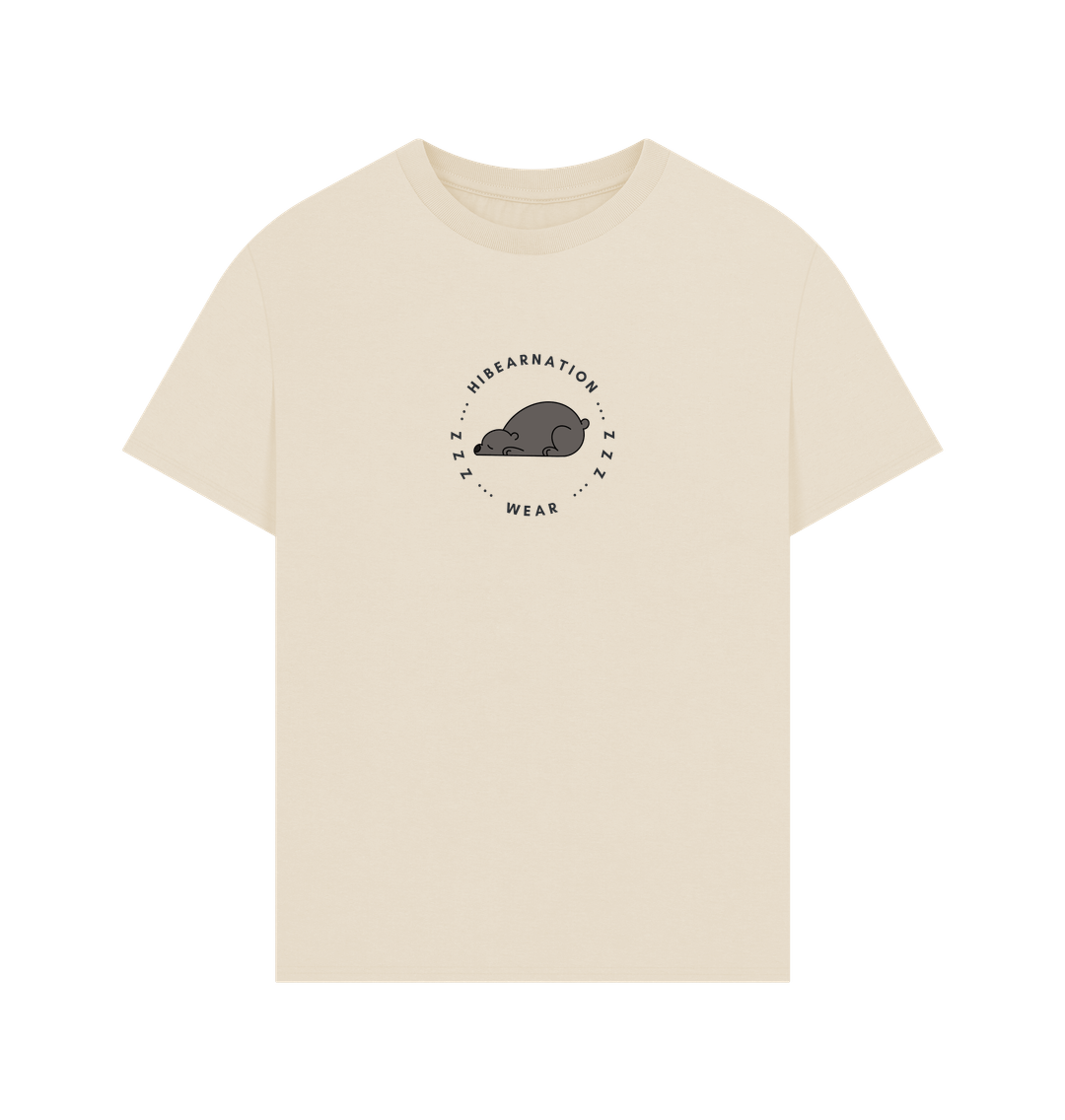 Oat Black Bear and Lonely Pine on an Oversized Tee