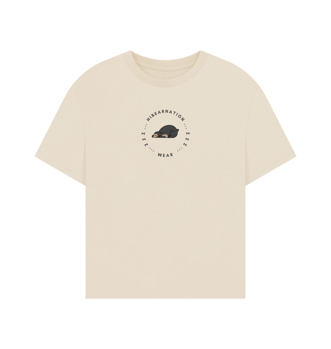 Oat Sun Bear Oversized Dark Font