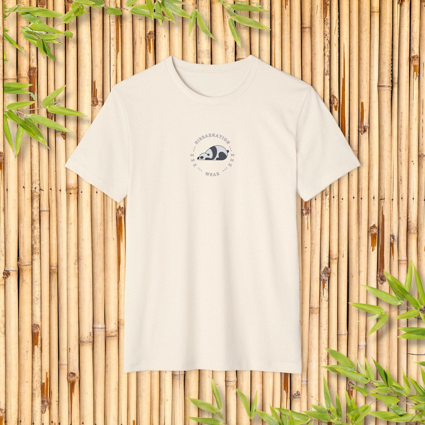 Eco-Friendly Panda T-Shirt - Stay Grounded in the Clouds Design