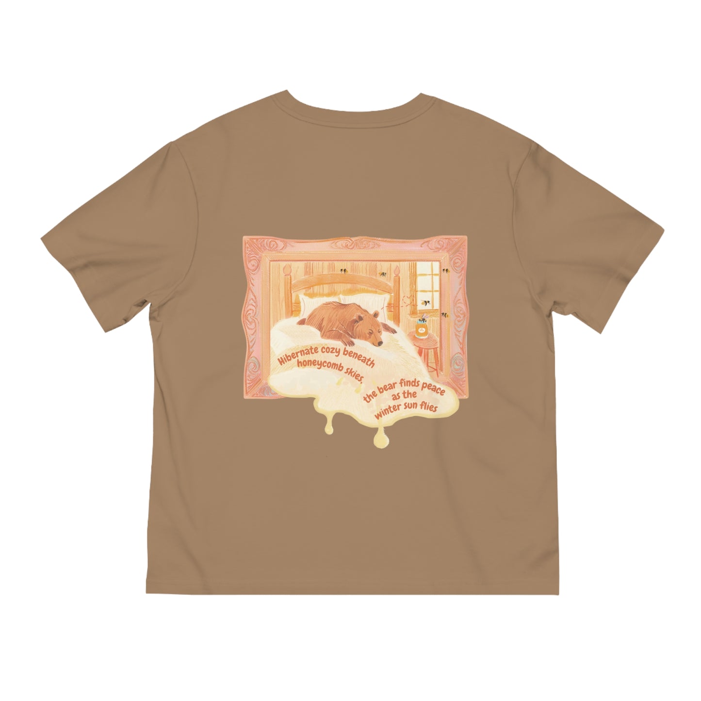 Cozy Unisex Fuser T-shirt with Artistic Design - Perfect for Relaxation and Casual Outings