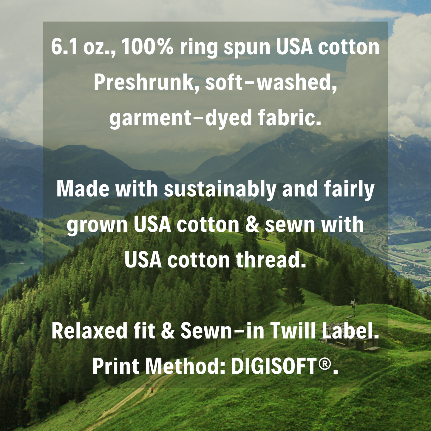 Kermode Bear Heavyweight Garment-Dyed T-Shirt