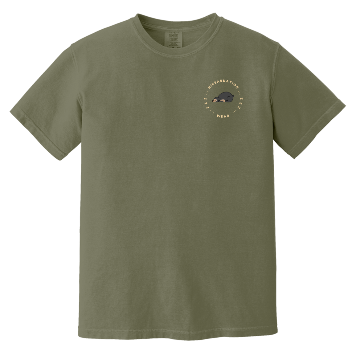 Sun Bear Heavyweight Medium Shades Garment-Dyed T-Shirt