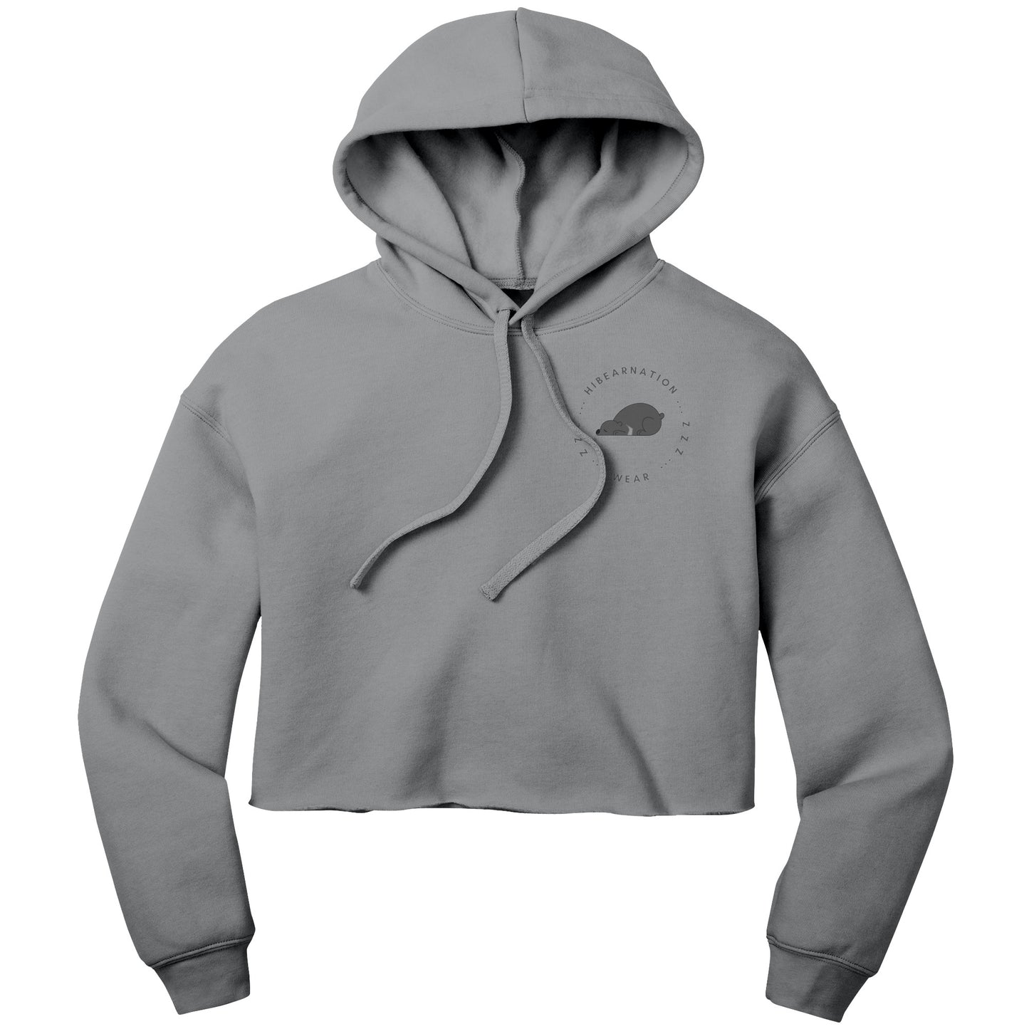 Moon Bear Crop Fleece Dawn Hoodie