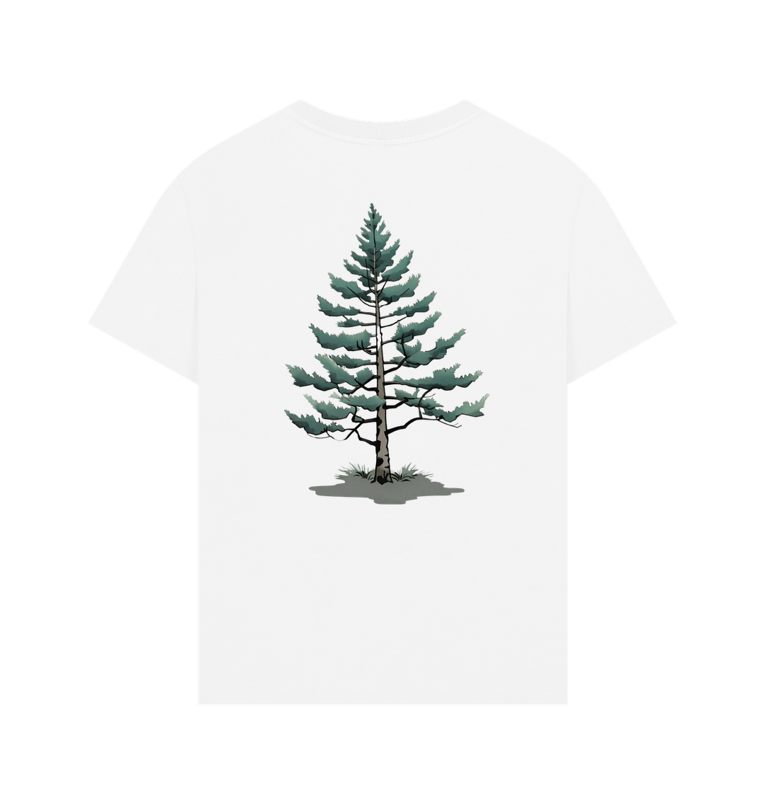 Black Bear and Lonely Pine on an Oversized Tee
