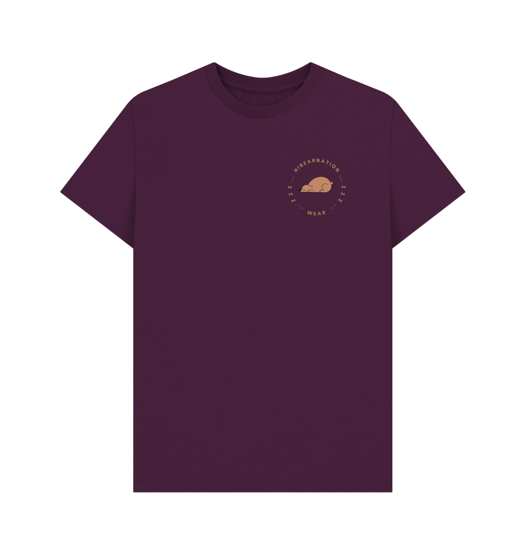 Purple We don't skinny dip, we chubby dunk Light Font