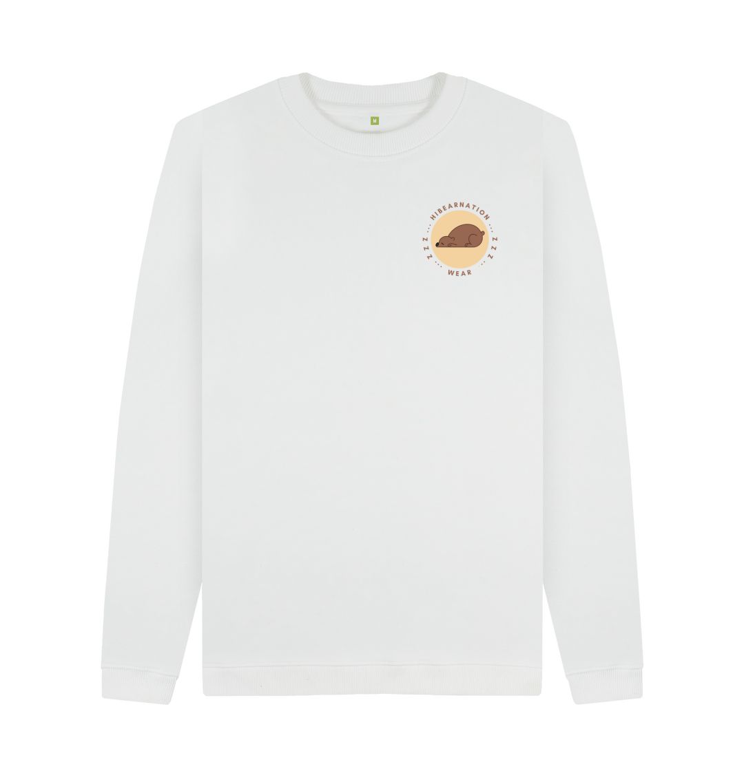 White Grizzly Crew Neck Sweater MF