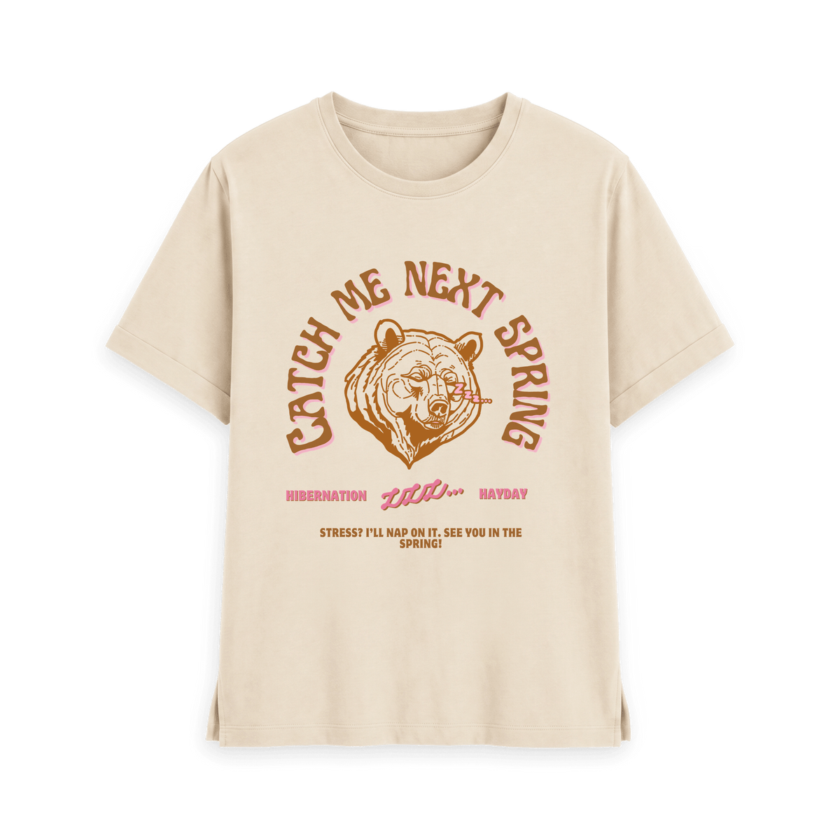 Oat Printed T-shirt Front