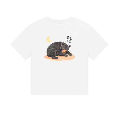 Moon Bear Takin' a Nap Boxy Tee