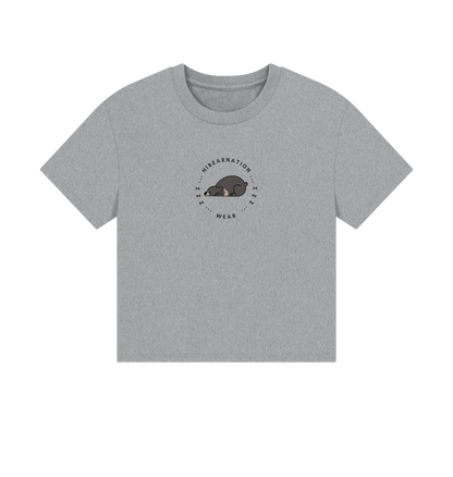 Athletic Grey Printed T-shirt Front