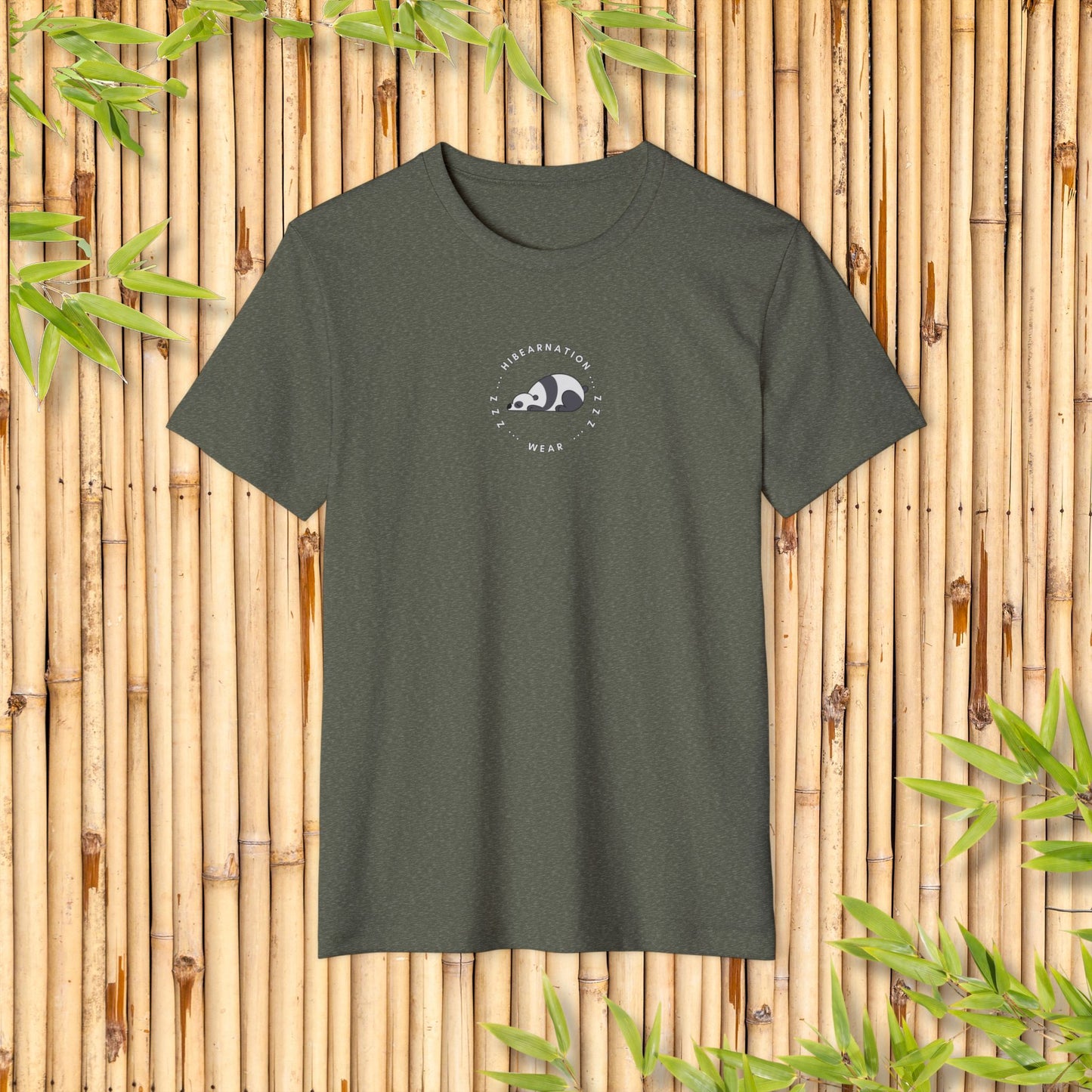 Eco-Friendly Panda T-Shirt - Stay Grounded in the Clouds Design