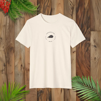 Unisex Recycled Organic T-Shirt - Bear-ly Awake, Always Hungry