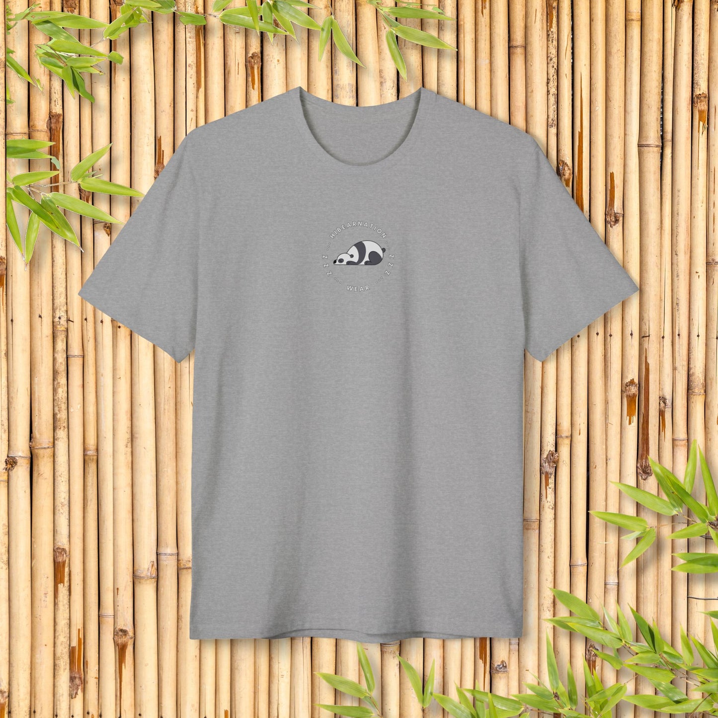 Stay Grounded Panda Unisex Re-Tee – Soft Cotton Graphic Tee for Nature Lovers