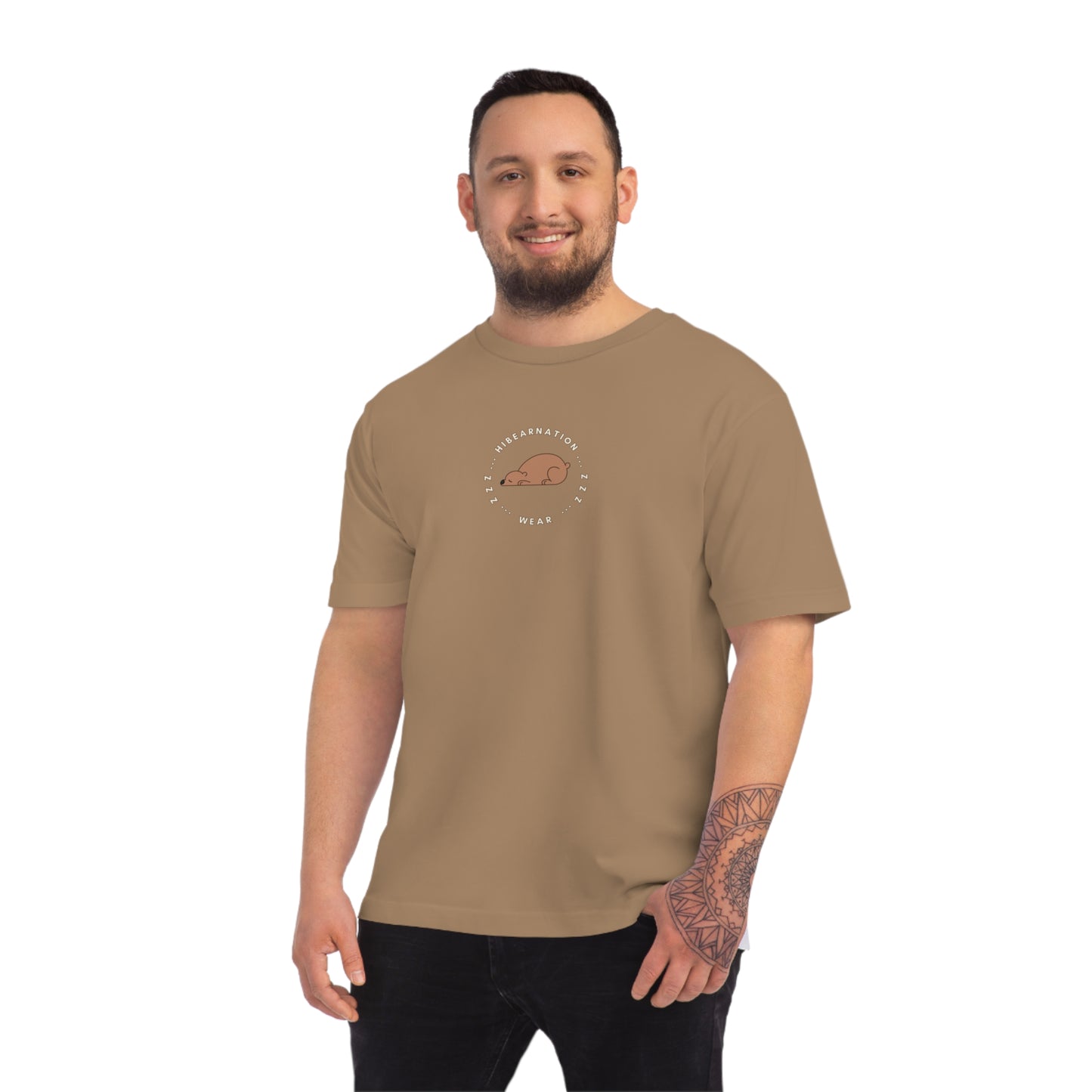 Cozy Unisex Fuser T-shirt with Artistic Design - Perfect for Relaxation and Casual Outings