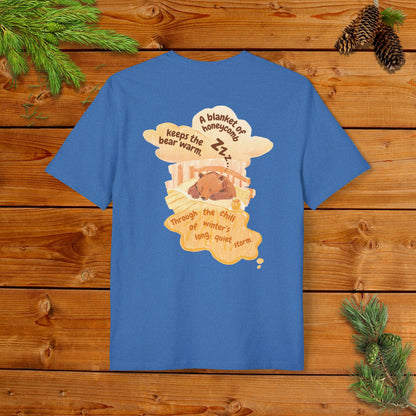 A Blanket of Honeycomb keeps the Bear Warm I