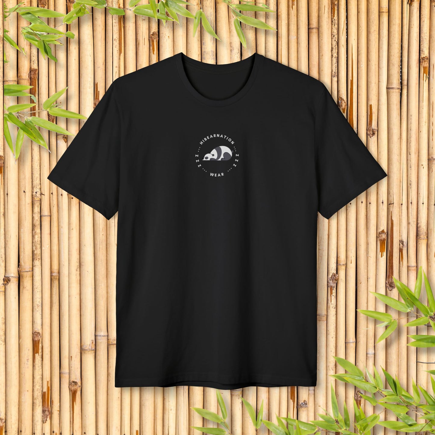 Stay Grounded Panda Unisex Re-Tee – Soft Cotton Graphic Tee for Nature Lovers