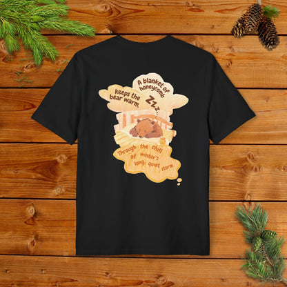 A Blanket of Honeycomb keeps the Bear Warm I