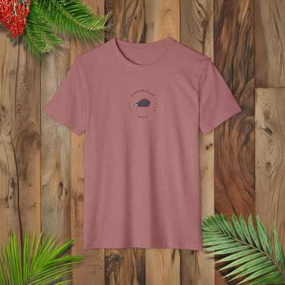 Unisex Recycled Organic T-Shirt - Bear-ly Awake, Always Hungry