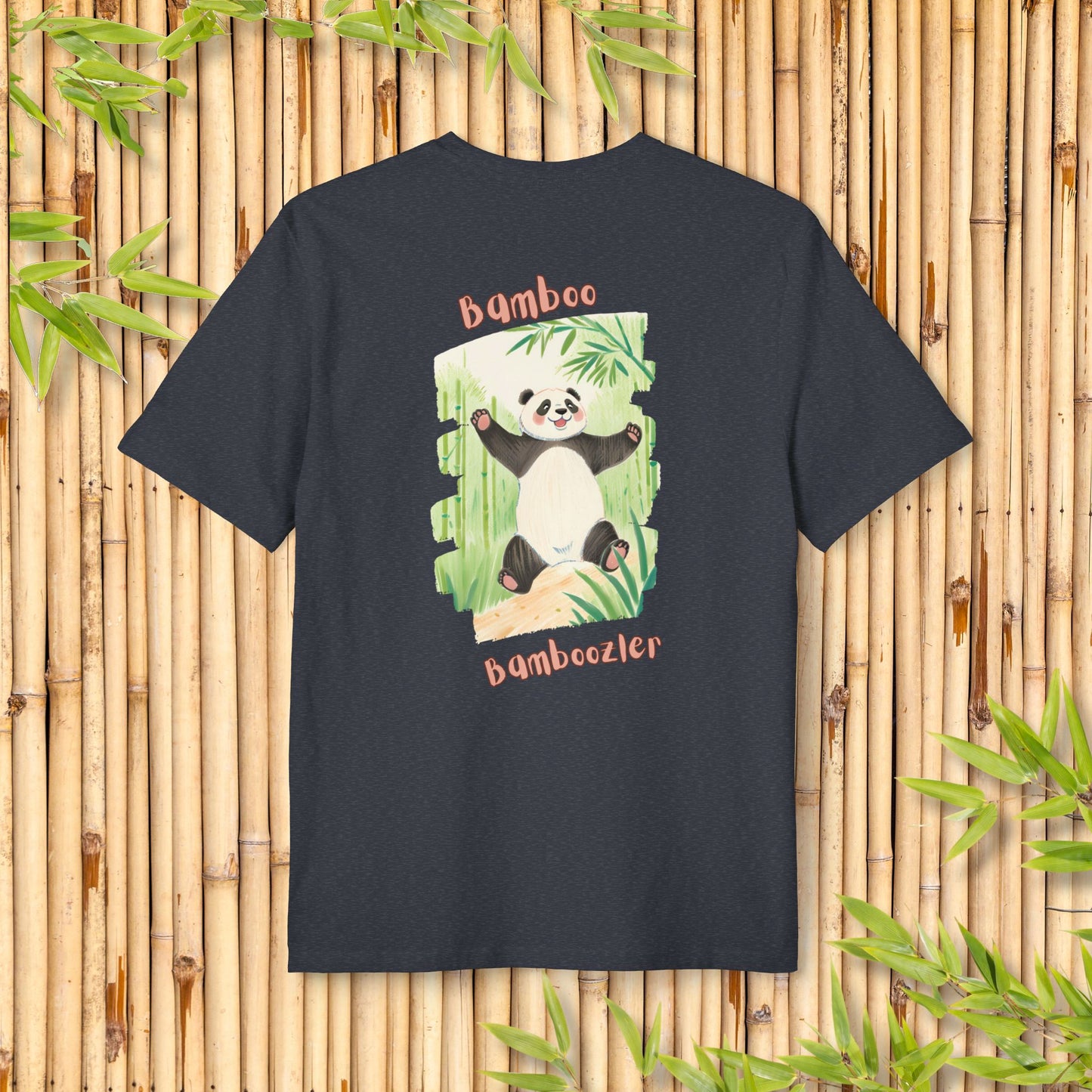 Cute Panda Unisex Tee | Bamboo Bamboozler Design