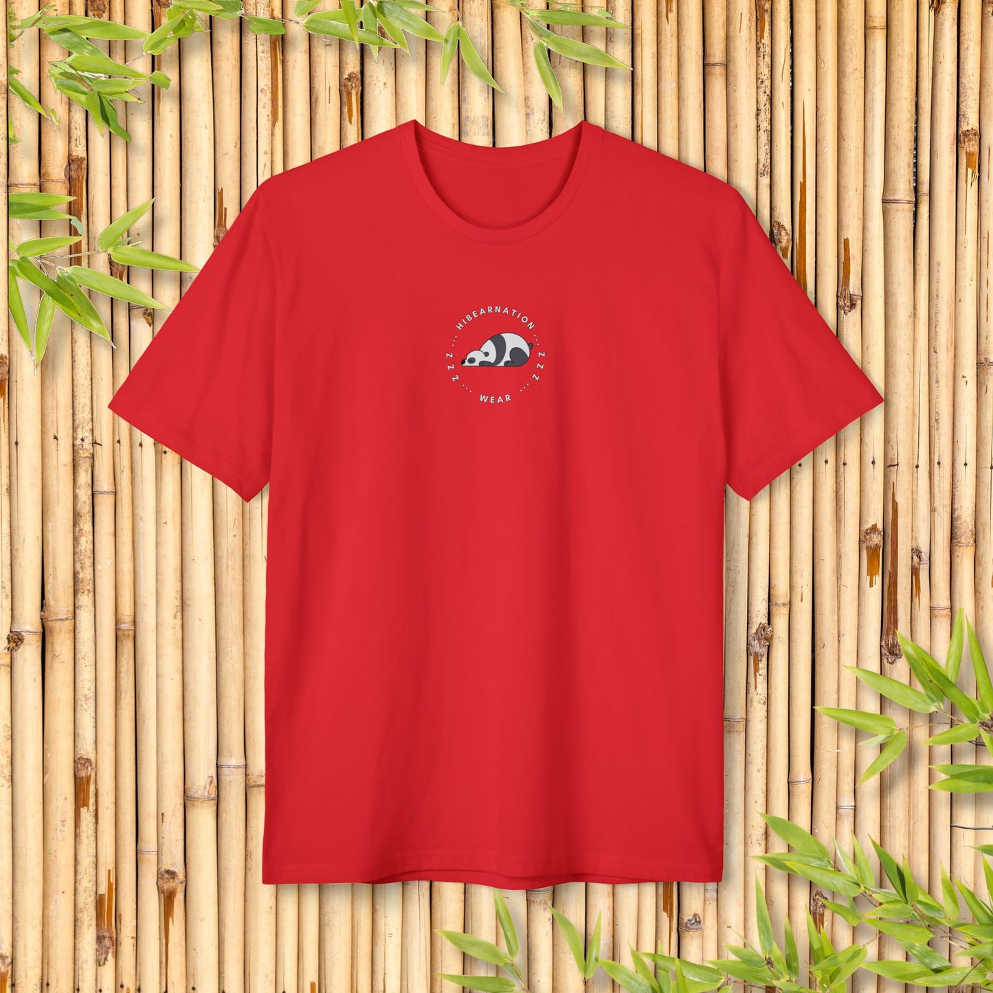 Stay Grounded Panda Unisex Re-Tee – Soft Cotton Graphic Tee for Nature Lovers