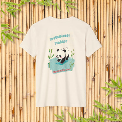 Eco-Friendly Panda Graphic T-Shirt - Professional Plodder Design