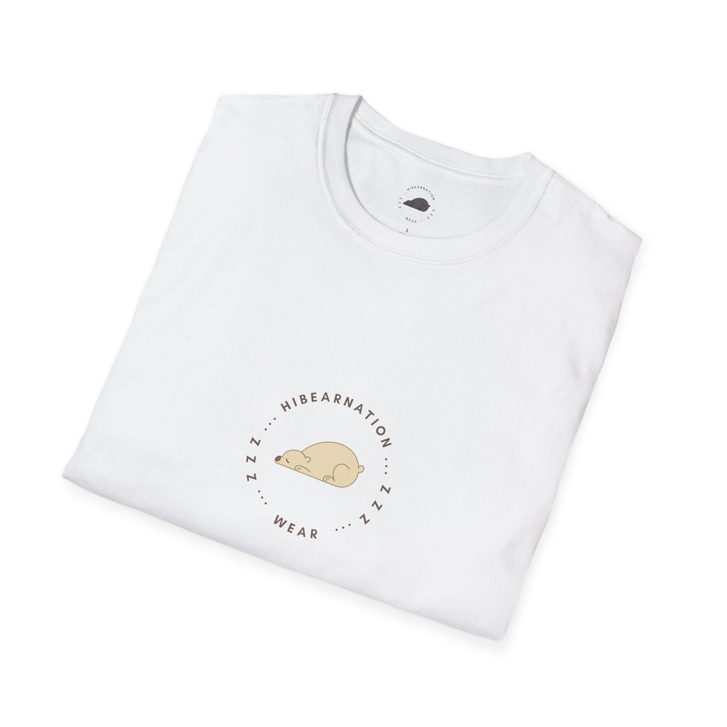Classic Kermode Bear Centre Logo – Softstyle T-Shirt