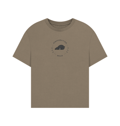 Willow Moon Bear Oversized Women's T-Shirt