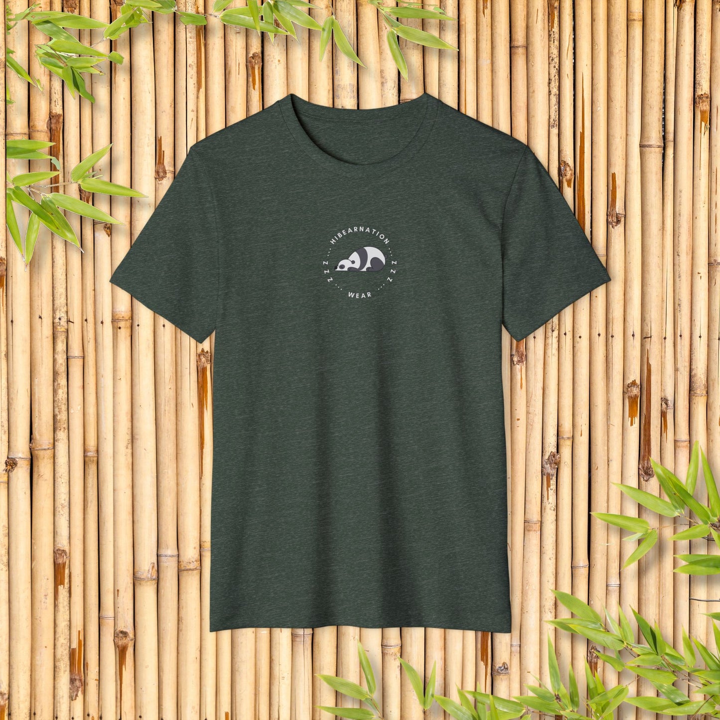Unisex Recycled Organic T-Shirt - Floating Bliss Panda