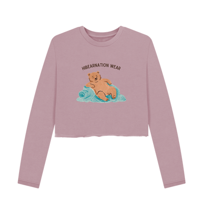 Mauve The Quiet Roar of Grizzly's Rest Dark Font Light Fabric