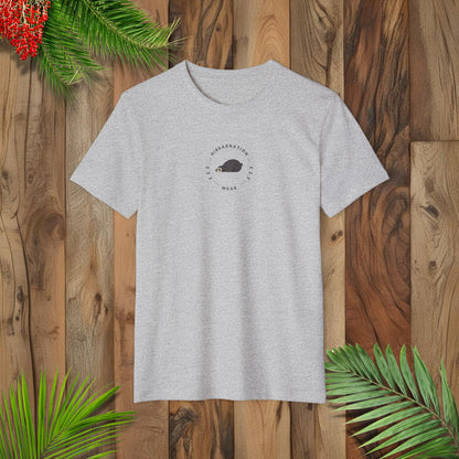 Unisex Recycled Organic T-Shirt - Bear-ly Awake, Always Hungry