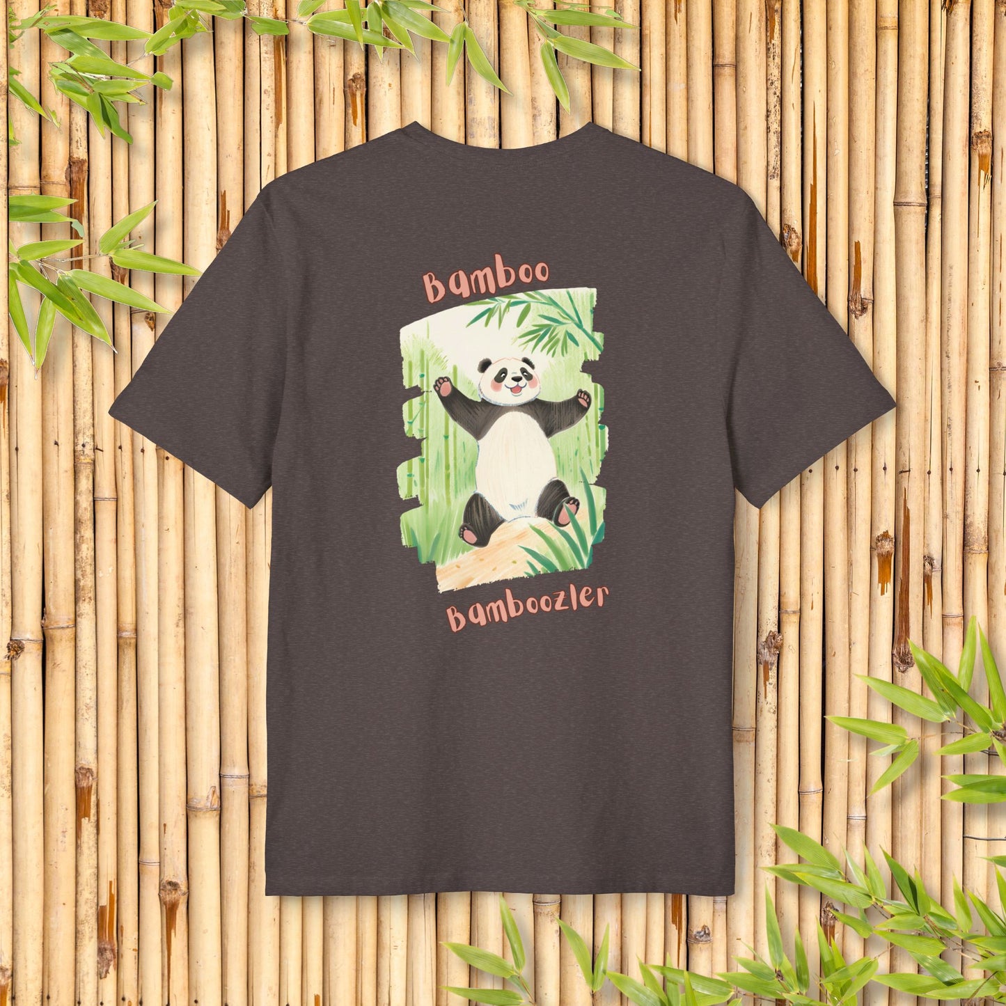 Cute Panda Unisex Tee | Bamboo Bamboozler Design