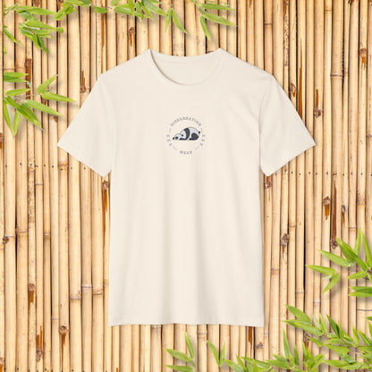 Unisex Recycled Organic T-Shirt - Floating Bliss Panda