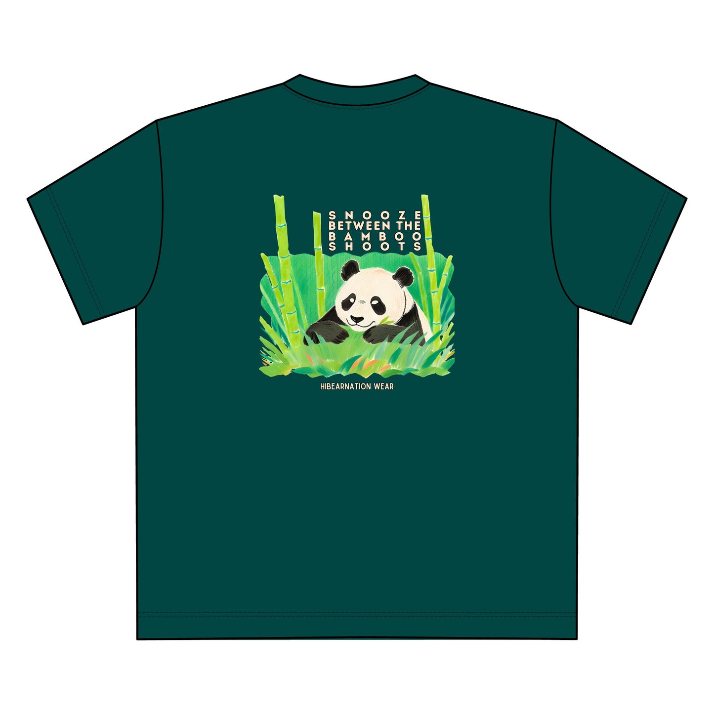 Unisex Panda Graphic Tee - Freestyler Heavyweight T-Shirt for Nature Lovers
