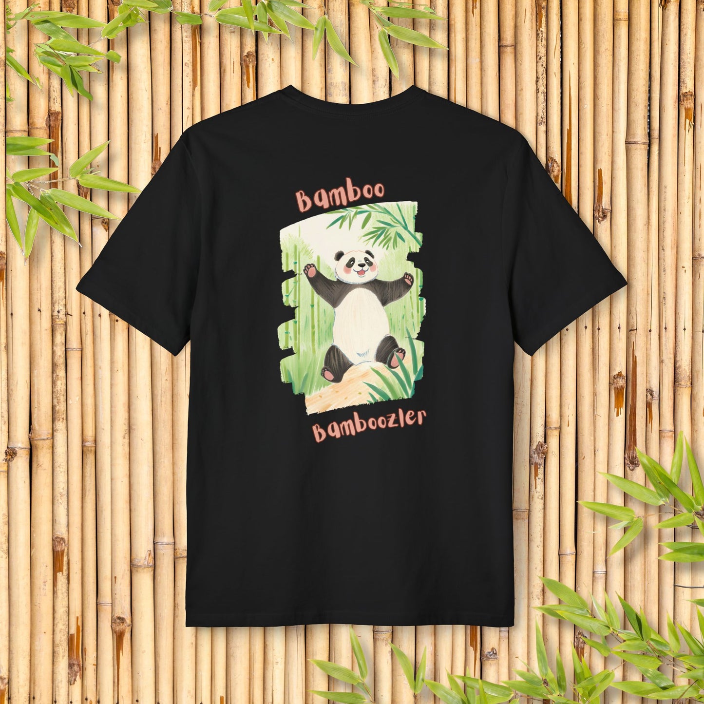 Cute Panda Unisex Tee | Bamboo Bamboozler Design