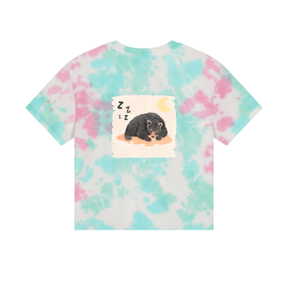 Pastel Tie Dye Printed T-shirt Back