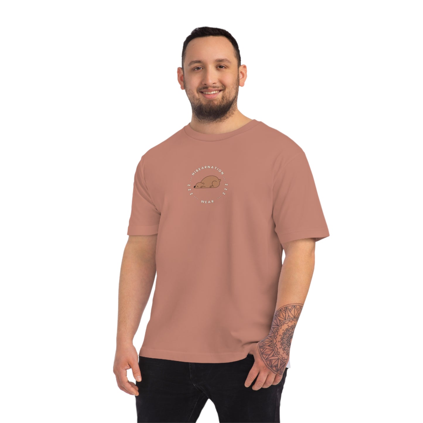 Cozy Unisex Fuser T-shirt with Artistic Design - Perfect for Relaxation and Casual Outings