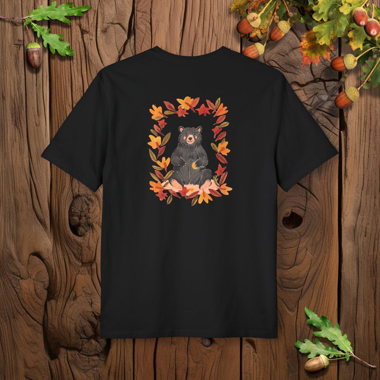 Framed Autumn Black Bear I