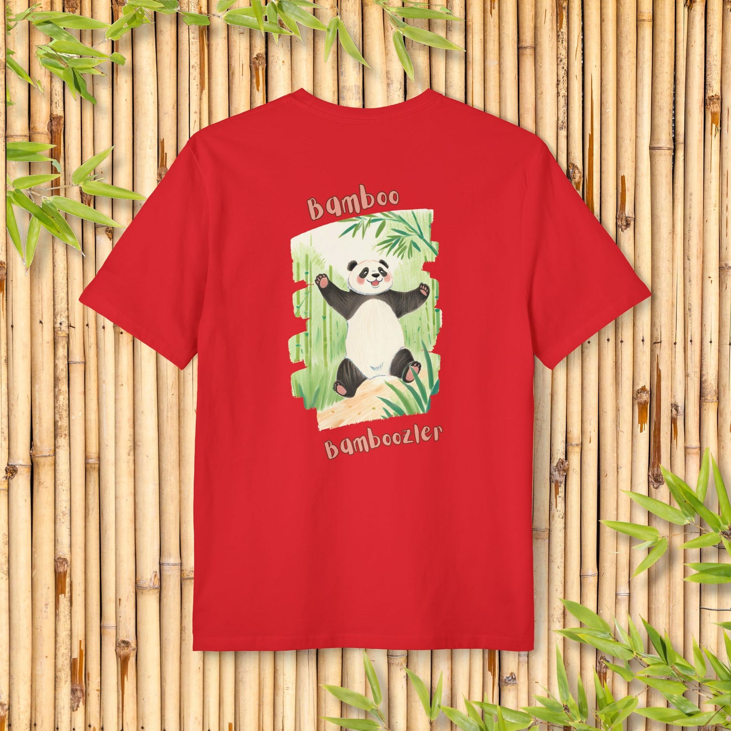 Cute Panda Unisex Tee | Bamboo Bamboozler Design