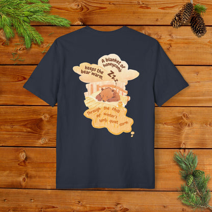 A Blanket of Honeycomb keeps the Bear Warm I