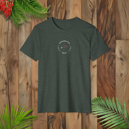 Unisex Recycled Organic T-Shirt - Bear-ly Awake, Always Hungry