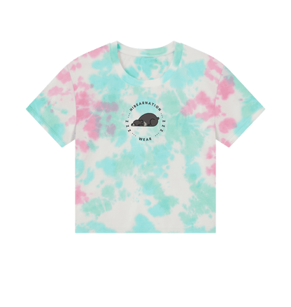 Pastel Tie Dye Printed T-shirt Front