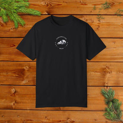 Unisex Garment-Dyed T-Shirt - Chill Bear & Panda Design | Perfect for Nature Lovers