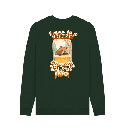 Evergreen Printed Sweater Back