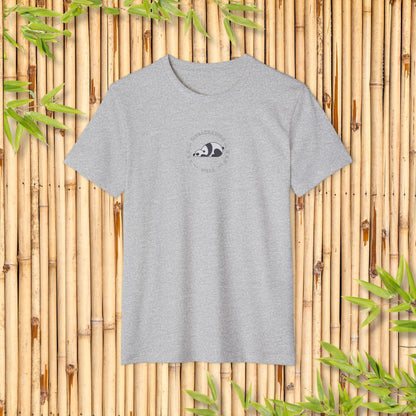 Eco-Friendly Panda T-Shirt - Stay Grounded in the Clouds Design