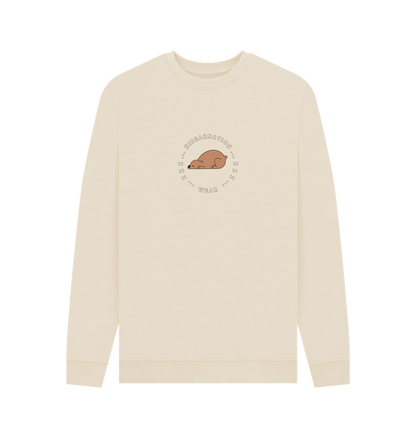 Oat Printed Sweater Front