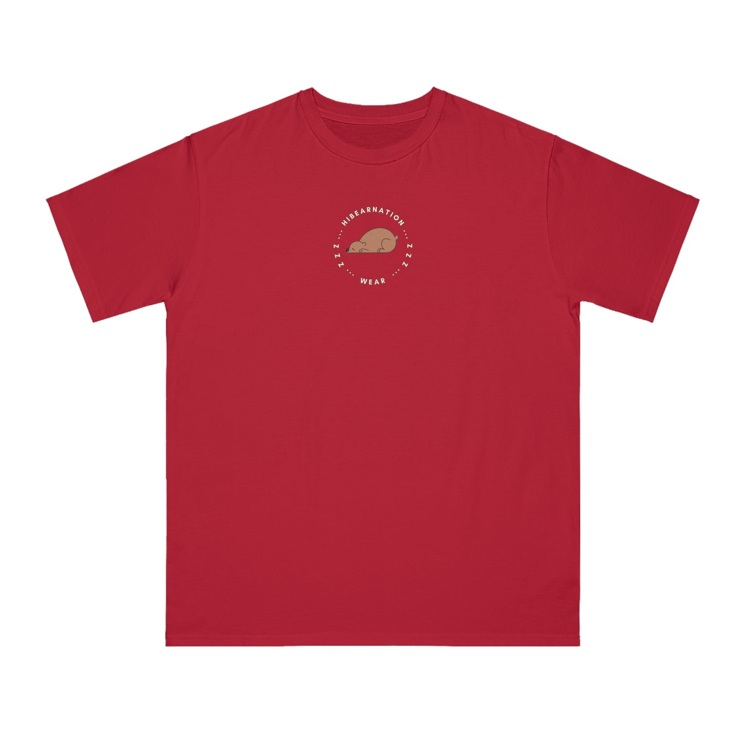 Panda Dreams Organic Unisex T-Shirt - Relaxing Cloud Design